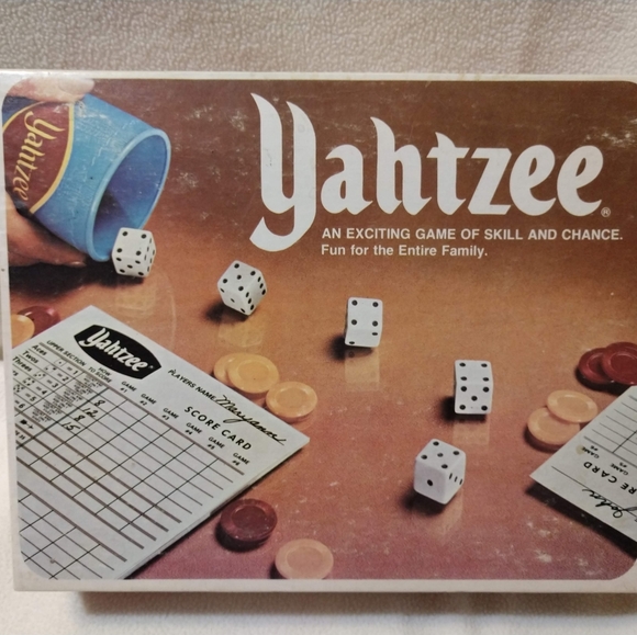 Vintage Yahtzee Game - Picture 1 of 2